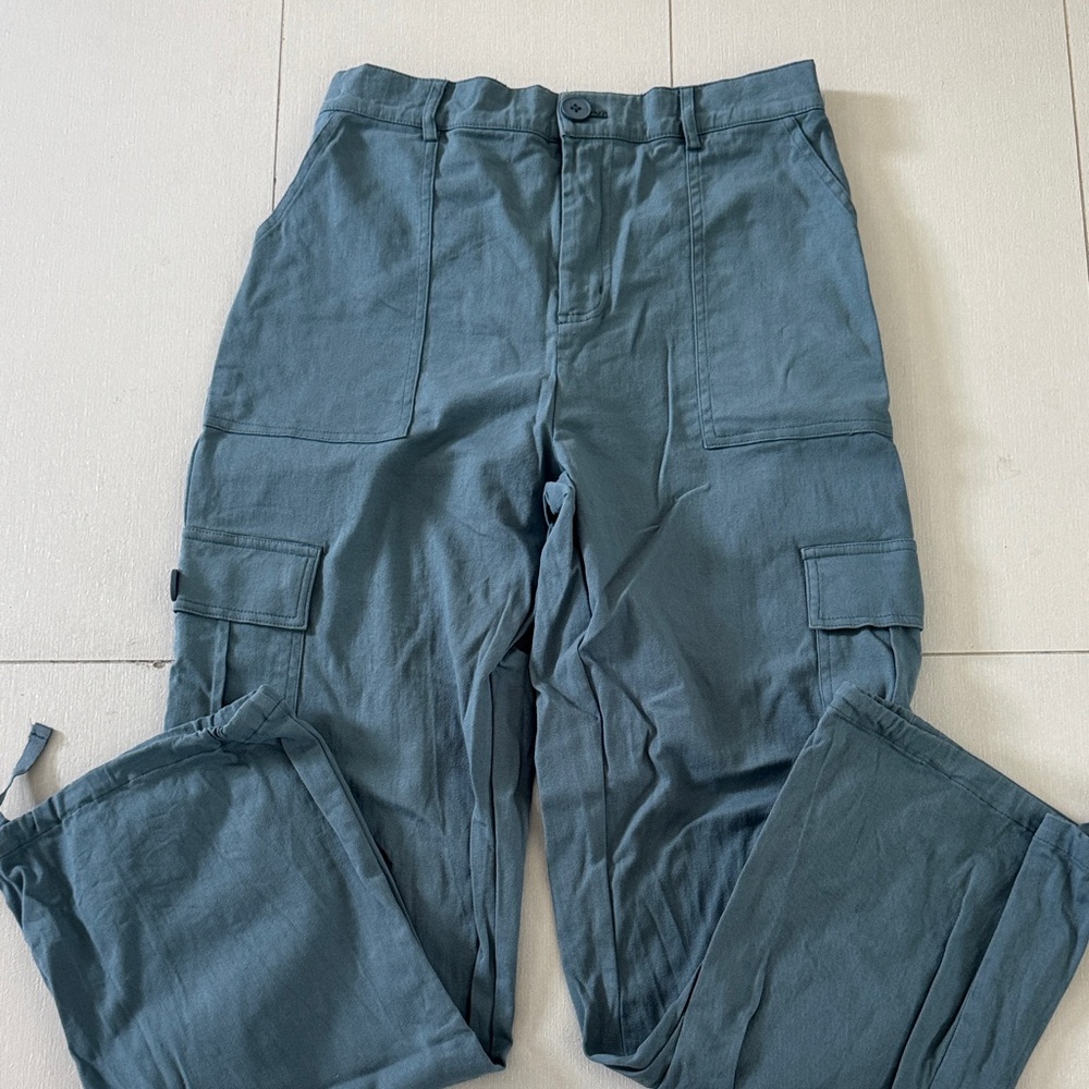 Womens’s Blue Cargo Pants